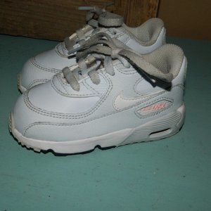 Nike Air Max 90 LTR TD Blue/Pink 833379-406 Size 6C